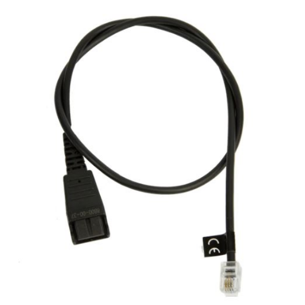 Cavo Cuffie Jabra QD P6 0.5m 4P RJ11