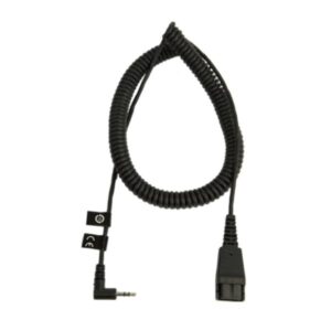Cavo Cuffie Jabra Spiralato 2 Metri Collegamento