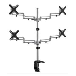 Staffa Monitor Sopar Flexo Desk 23-1010 Q per 4 Schermi fino a 23"
