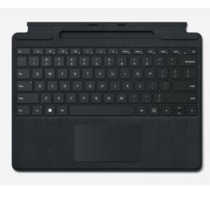 Cover con Tastiera Microsoft Surface Pro 11 Signature Alcantara Nera Layout ITA