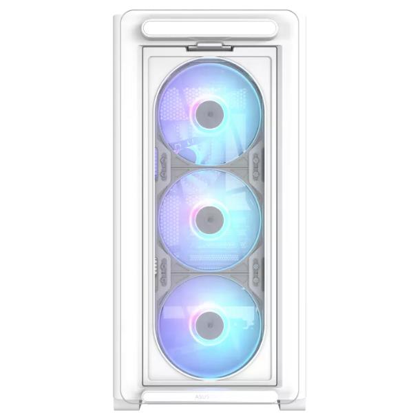 Cabinet Asus A23 Plus TG ARGB White Micro-ATX