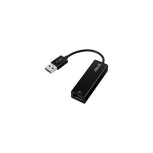 Adattatore USB 3.0 a Ethernet Asus Dongle RJ45 Gigabit Nero