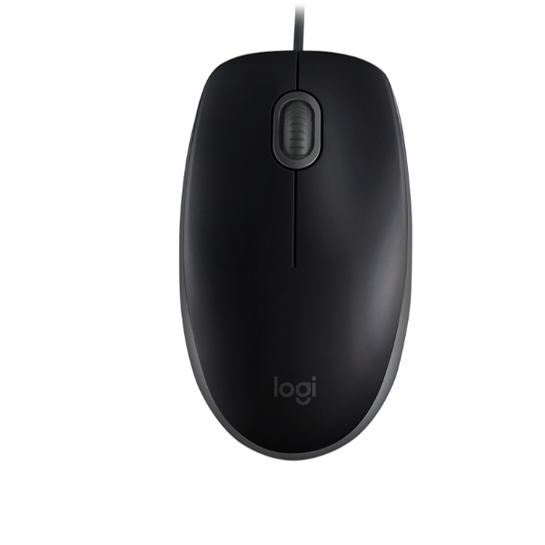 Mouse Logitech B110 Silent USB Nero