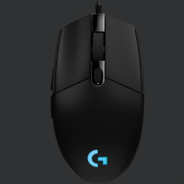 Mouse Gaming Logitech G203 LIGHTSYNC USB Nero