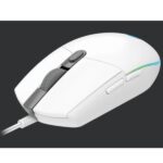 Mouse Gaming Logitech G203 LIGHTSYNC Bianco USB