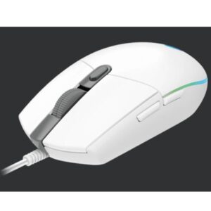 Mouse Gaming Logitech G203 LIGHTSYNC Bianco USB