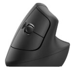 Mouse Ergonomic Logitech Lift Verticale per Mancini Bluetooth e Wireless Nero