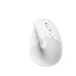 Mouse Verticale Logitech Lift for Mac Wireless Bianco Ergonomico