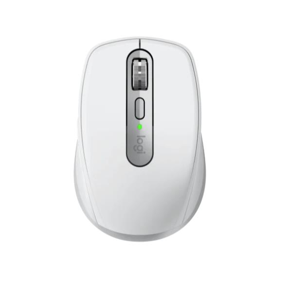 Mouse Logitech MX Anywhere 3S Bluetooth Grigio Chiaro Ergonomico
