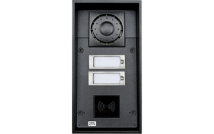 Citofono IP 2N 9151102RW 2 Tasti con Lettore RFID