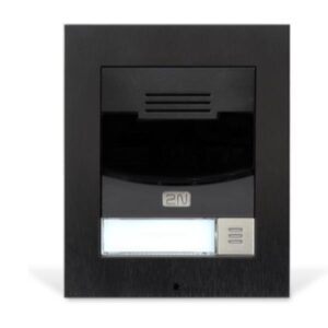 Videocitofono IP 2N Solo 1 Tasto Montaggio a Parete Nero