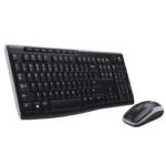 Kit Tastiera e Mouse Wireless Logitech MK270 Italiano Nero