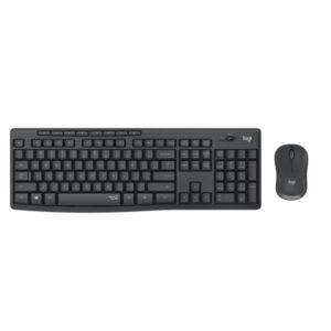 Kit Tastiera e Mouse Wireless Logitech MK295 Silent Combo Graphite ITA