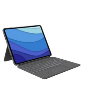 Cover con Tastiera Logitech Combo Touch per iPad Pro 12.9" Grigio