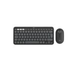 Mouse Logitech Pebble 2 Combo for Mac Bluetooth Nero