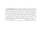 Tastiera Logitech KEYS-TO-GO 2 Bluetooth Italiana Grigio