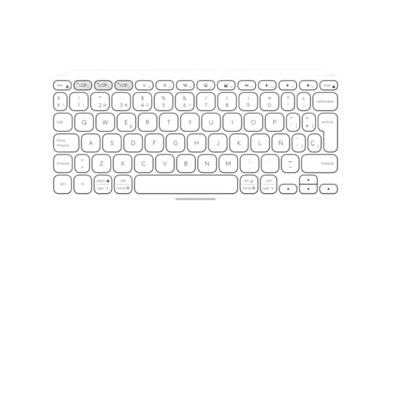 Tastiera Logitech KEYS-TO-GO 2 Bluetooth Italiana Grigio