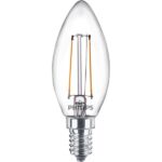 Lampadina LED Philips E14 2W 250 Lumen Luce Calda