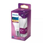 Lampadina LED Philips E27 4.5W 470 Lumen Luce Calda