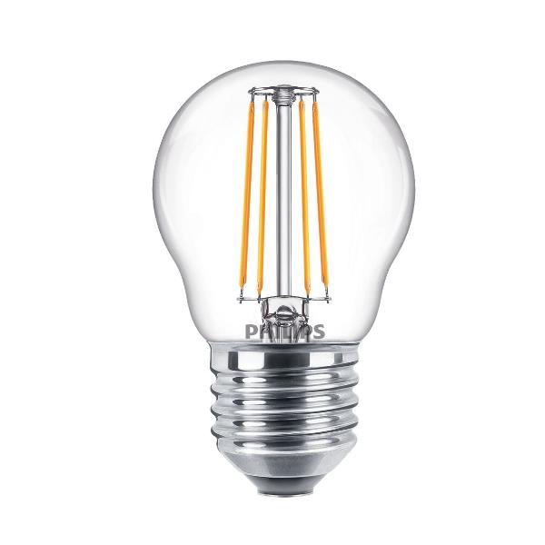 Lampadina LED Philips Olive E Lustre 40W E27 Luce Calda 470 Lumen