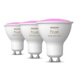 Lampadina Smart Philips Hue White and Color Ambiance GU10 3 Pezzi