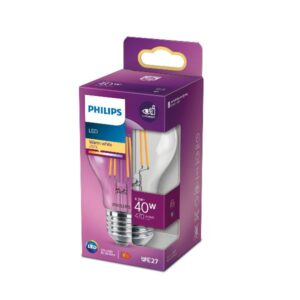 Lampada a Goccia Philips LED 40W Luce Calda E27 2452 Lumen