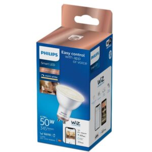 Faretto LED Philips PAR16 GU10 4.7W 345 Lumen Luce Calda