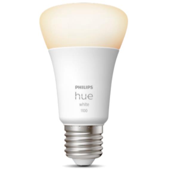 Lampadina LED Smart Philips Hue White E27 9.5W 1100 Lm Bianco Caldo