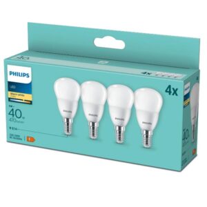 Lampadina LED Philips Oliva e Lustre E14 4.9W 470 Lumen Luce Calda