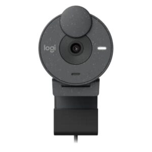 Webcam Logitech Brio 300 Grigio USB-C Full HD 1080p