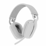 Cuffie Bluetooth Logitech Zone Vibe 100 Bianche con Noise Canceling