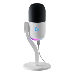 Microfono Logitech Yeti GX Bianco a Cavo 2m