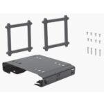 Staffa VESA HP Desktop Mini v4+ per Monitor – Metallo Nero