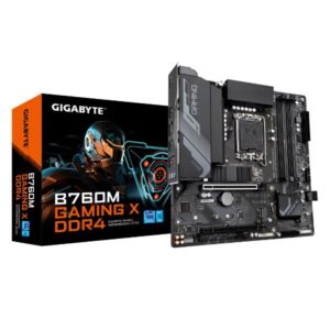 Motherboard Gigabyte B760M GAMING X DDR4 Micro-ATX LGA1700 2.5G LAN