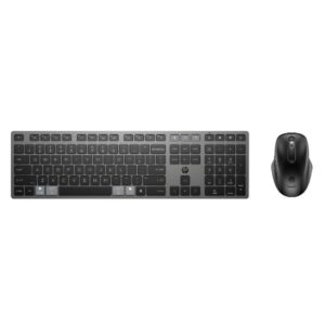 Kit Tastiera e Mouse Wireless HP 720 Ricaricabile Multidispositivo