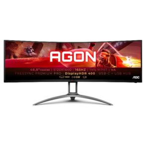 Monitor Curvo Gaming AOC AGON AG493UCX2 49" 5K 32:9 240Hz