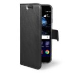 Custodia Smartphone Celly AIR per Huawei P10 Plus in Similpelle Nero