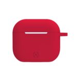 Custodia AirPods 3rd Gen Celly Aircase Feeling Silicone Rosso