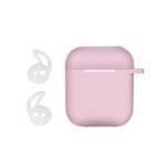 Custodia AirPods Celly Aircase Feeling in Silicone Rosa per 1st e 2nd Gen