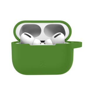 Custodia AirPods Celly Aircaseuniv Silicone Verde Universale