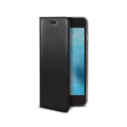 Custodia Smartphone Celly AIRPELLE per iPhone SE 2020 / 8 / 7 in Similpelle Nero