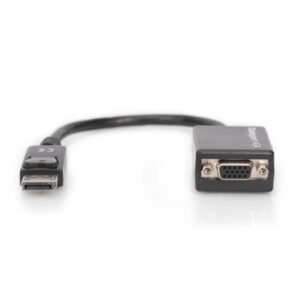 Cavo Adattatore DisplayPort a VGA Digitus Mini DP Maschio 15cm