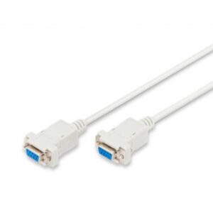 Cavo DB9 Digitus by Assmann AK-610100-018-E 1.8m Femmina-Femmina