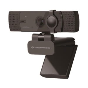Webcam Conceptronic 4K 8.3MP Autofocus Grandangolo 120° con Microfono