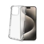 Cover Celly ARMOR per iPhone 16 Pro Max Trasparente