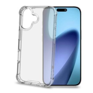 Cover Celly ARMOR per iPhone 17 Trasparente TPU