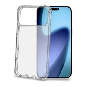 Cover Celly ARMOR per iPhone 17 Pro Max Trasparente TPU