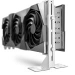 Supporto GPU Antec ATGPUHRTX4W Bianco in Metallo