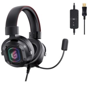Cuffie Gaming Conceptronic USB 7.1 Surround con Microfono e Noise Canceling