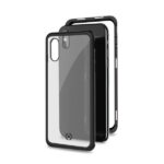 Cover Celly ATTRACTION per iPhone Xs e iPhone X in Alluminio e Vetro